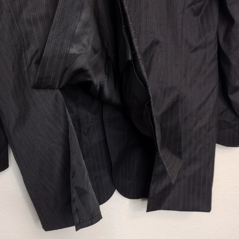Burberry Men's 100% Wool Pinstripe Business Office Button Sport Coat Blazer Sz44